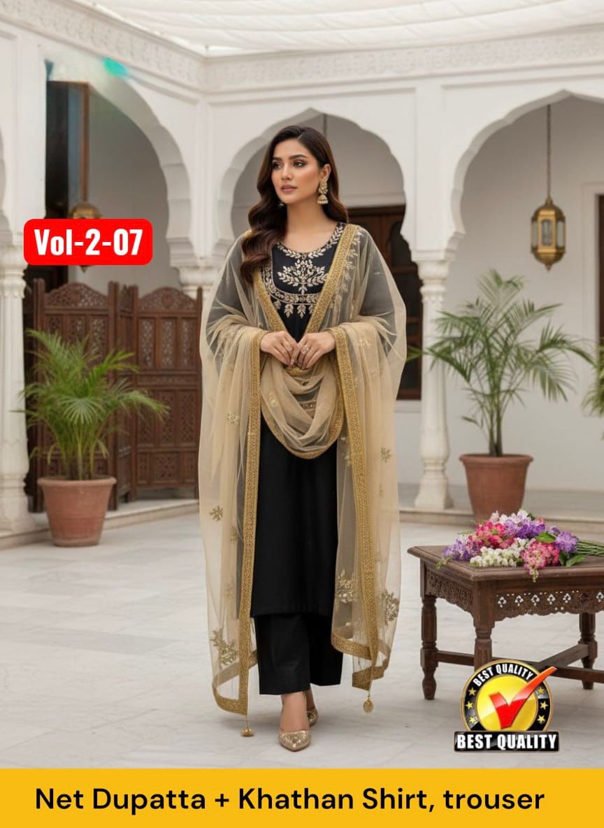 Fabric: Katan Silk, Banarsi Net & Net