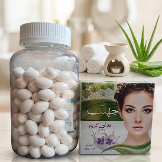 Jhalak Beauty Cream with Whitening 5 Capsules – Advanced Spot Correction & Glow Kit