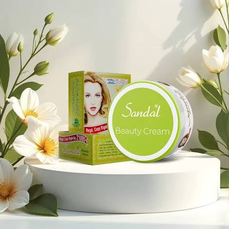 Sandal Beauty Cream with Whitening 5 Capsules – Intense Skin Repair & Glow Combo